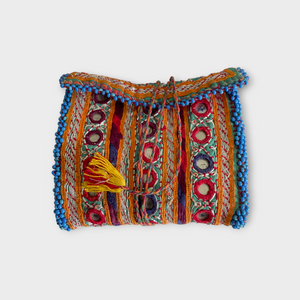 Vintage Pashtun tribe wallet, 1940 Afghanistan