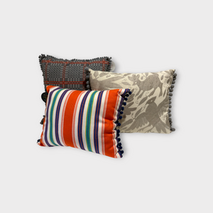 Inabel pillow cover from Philippines, handwoven