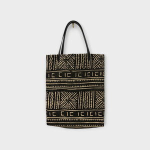 Authentic mudcloth tote bag, West Afrika