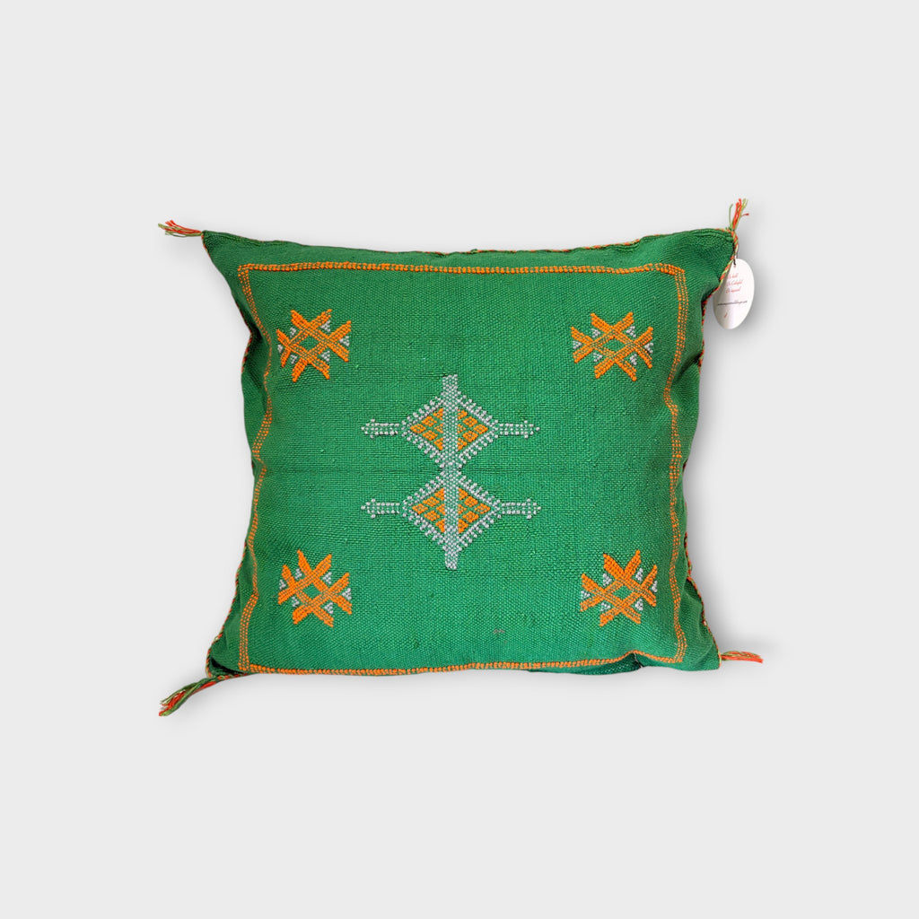 Vintage Sabra (Cactus Silk) Moroccan Pillow cover