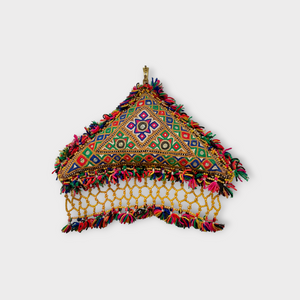 Antique Rabari tent hanging, Hand embroidered. Rare Item.