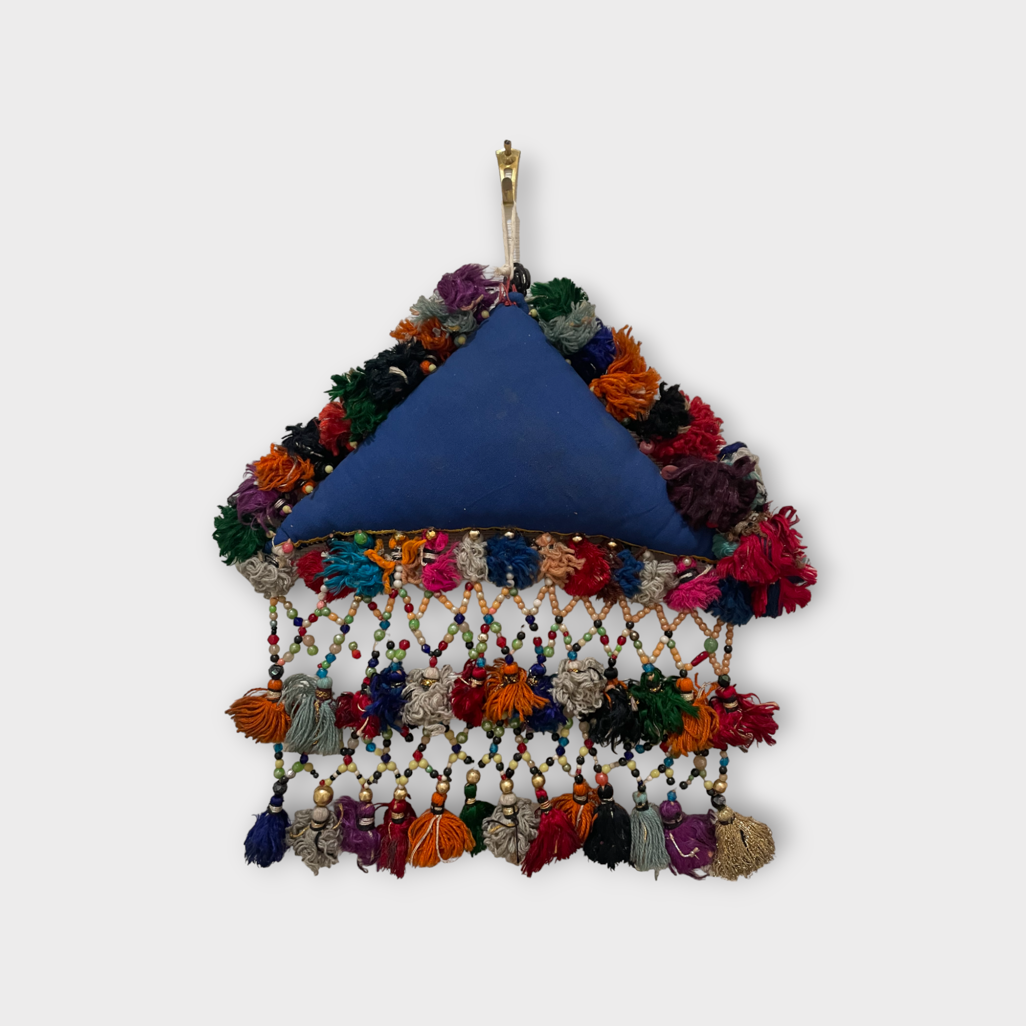 Antique Rabari tent hanging, Hand embroidered. Rare Item.