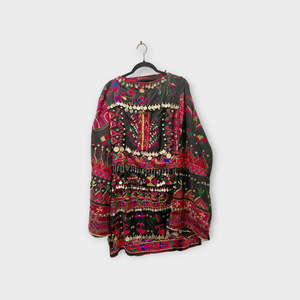 Tribal, vintage Jumlo dress, Quhistan 1940-1950