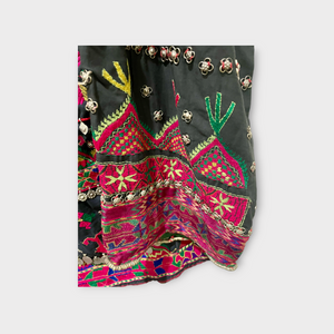 Tribal, vintage Jumlo dress, Quhistan 1940-1950