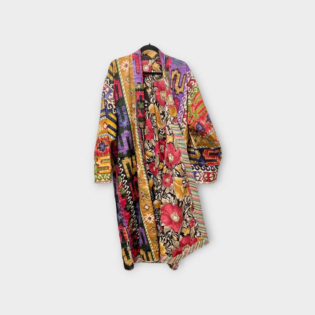 Vintage Ikat kaftan from Uzbekistan