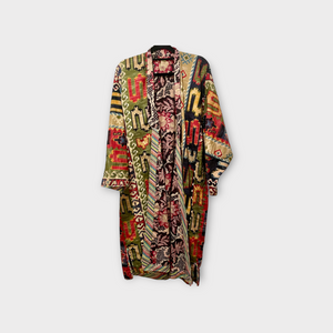 Vintage Ikat kaftan from Uzbekistan