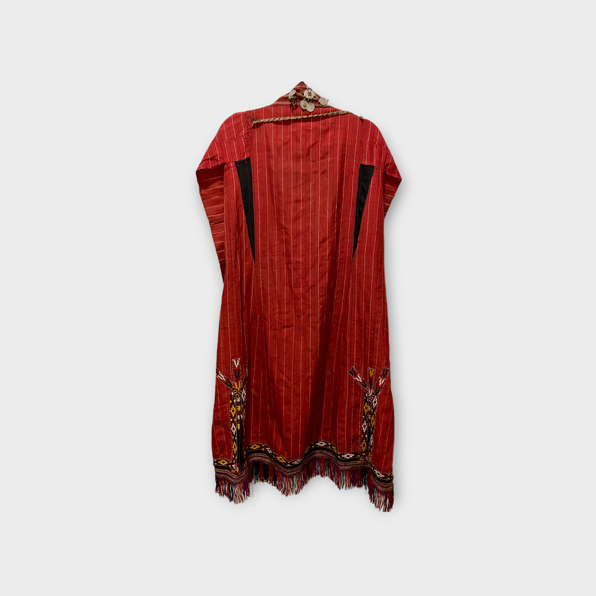 Gorgeous vintage Turkman Silk Coat – Hand-Embroidered, One-of-a-Kind Collector’s Piece